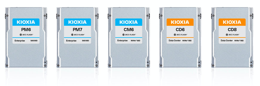 KIOXIA SSD'ler, Microchip Adaptec Host Bus, SmartRAID Adaptörleri ile Uyumluluk Sertifikası Aldı